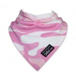 Pink Camoflage Skibz Teething Bib